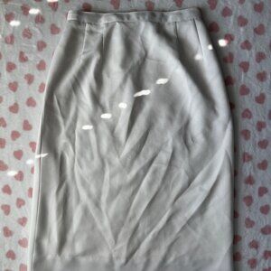 White Pencil Skirt